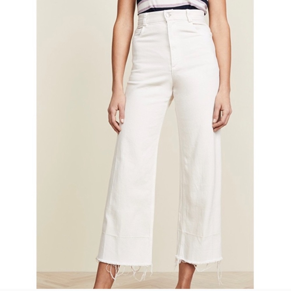 Rachel Comey Legion Jeans White size 4